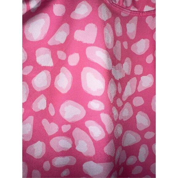 Crown & Ivy Pull-On Leggings Plus Size XL Pink Animal Print - Picture 3 of 4